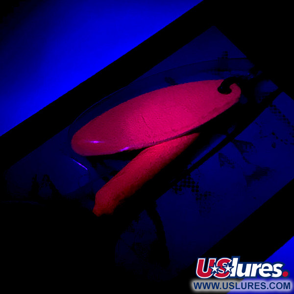 Yakima Bait Worden’s Original Rooster Tail UV (świeci w ultrafiolecie), jasnoróżowy UV - świeci w ultrafiolecie, 7 g błystka obrotowa #5948