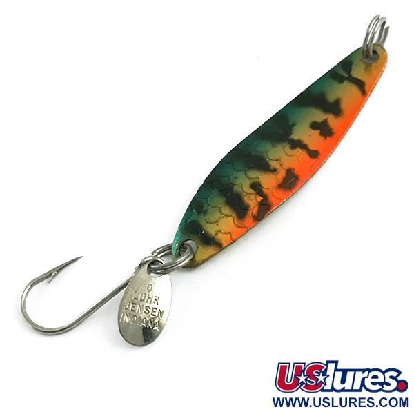 Luhr Jensen Needlefish 2, Fire Tiger (Ognisty Tygrys), 3 g błystka wahadłowa #5975