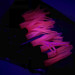 Creme Lure Co Creme Mini Tail, guma, UV (świeci w ultrafiolecie), czarny/różowy/UV - świeci w świetle ultrafioletowym,  g  #12299
