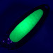 Blue Fox Pixee UV (świeci w ultrafiolecie), nikiel/zielony, 7 g błystka wahadłowa #6107