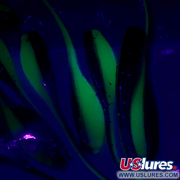  Guma spinningowa Bobby Garland Baby Shad UV (świeci w ultrafiolecie), zielony UV - świeci w ultrafiolecie,  g  #6119