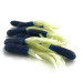 Creme Lure Co Creme Mini Tail, guma, UV (świeci w ultrafiolecie), niebieski/biały UV - świeci w ultrafiolecie,  g  #6138