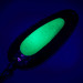  Blue Fox Pixee UV (świeci w ultrafiolecie), nikiel/zielony, 24 g błystka wahadłowa #6171