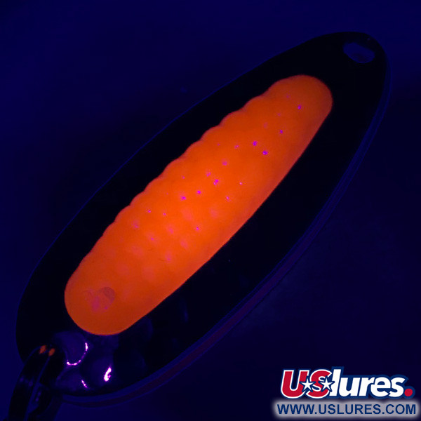  Blue Fox Pixee UV (świeci w ultrafiolecie)​, młotkowany nikiel/różowy, 7 g błystka wahadłowa #6172