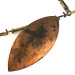  G.M. Skinner Willow leaf spoon, miedziany/czerwony, 25 g błystka obrotowa #6370