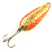 Wonder Fishing Wonderlure, młotkowany złoty/pomarańczowy, 7 g błystka wahadłowa #6397