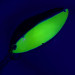 Luhr Jensen Krocodile Stubby UV (świeci w ultrafiolecie), nikiel/żółty UV - świeci w ultrafiolecie, 14 g błystka wahadłowa #6437