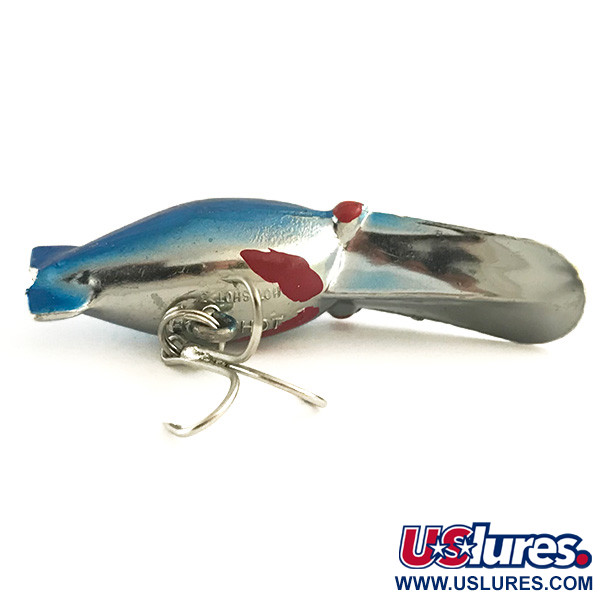  Luhr Jensen Hot Shot 3, srebrny/niebieski, 5,5 g wobler #6443