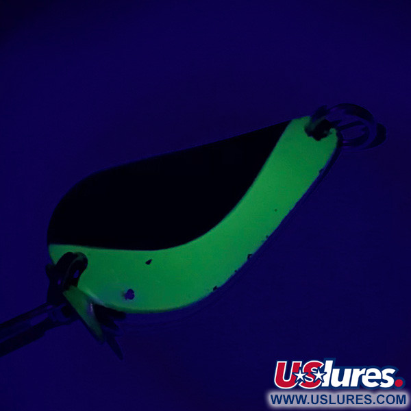 Acme K.O. Wobbler UV (świeci w ultrafiolecie), nikiel/zielony, 14 g błystka wahadłowa #6465