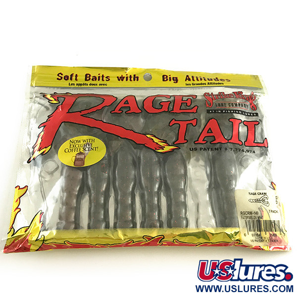 Strike King STRIKE KING Rage Tail Rage Craw, guma, 6 szt., Mięso z Arbuza,  g  #6673