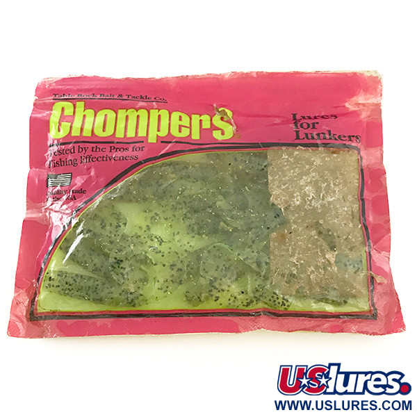  Chompers Single Tail Grub, 15 szt., pieprz Chartreuse,  g  #6681