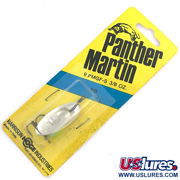  Panther Martin 9, srebrny/zielony, 11 g błystka obrotowa #6732