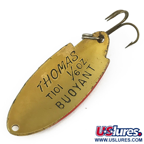  Thomas Buoyant, młotkowany złoty pstrąg tęczowy, 5 g błystka wahadłowa #6824