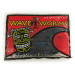 Wave industries Wave Worms, guma, 6 szt., Czarny/niebieski brokat,  g  #6959