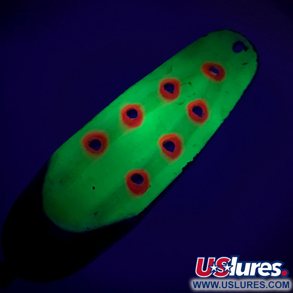 Rustowicz Charger №3 UV (świeci w ultrafiolecie), nikiel/żółty/UV - świeci w świetle ultrafioletowym, 12,5 g błystka wahadłowa #7016