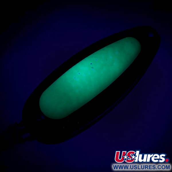 Blue Fox Pixee UV (świeci w ultrafiolecie), nikiel/zielony, 14 g błystka wahadłowa #7112