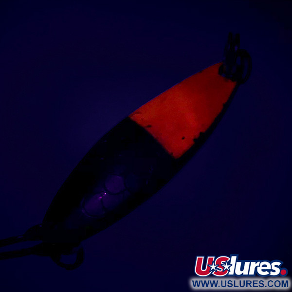 Luhr Jensen Needlefish 1 UV (świeci w ultrafiolecie), miedziany/czerwony UV - świeci w ultrafiolecie, 2 g błystka wahadłowa #7185
