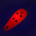 Eppinger Dardevle Imp UV (świeci w ultrafiolecie), czerwony/czarny/nikiel, 11 g błystka wahadłowa #7470