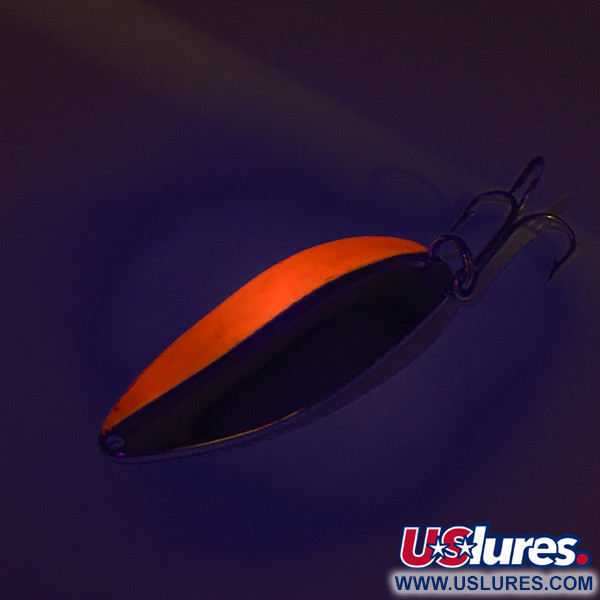  Main liner UV (świeci w ultrafiolecie), nikiel/czerwony, 21 g błystka wahadłowa #7518