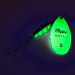  Mepps Aglia 5 Fluo UV (świeci w ultrafiolecie), Chartreuse, 14 g błystka obrotowa #7621