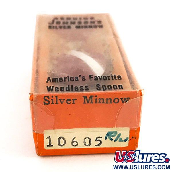  Błystka antyzaczepowa Johnson Silver Minnow, czerwony/biały, 5 g błystka wahadłowa #7677