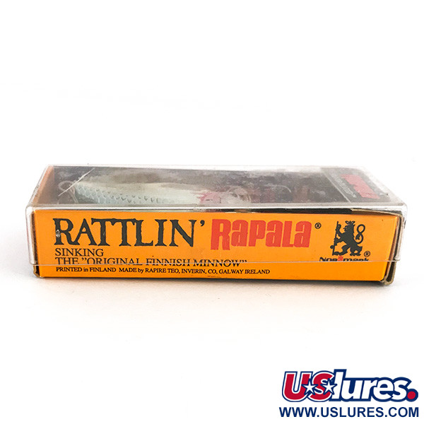  Rapala Rattl'n Rap, srebrny niebieski, 6 g wobler #7796