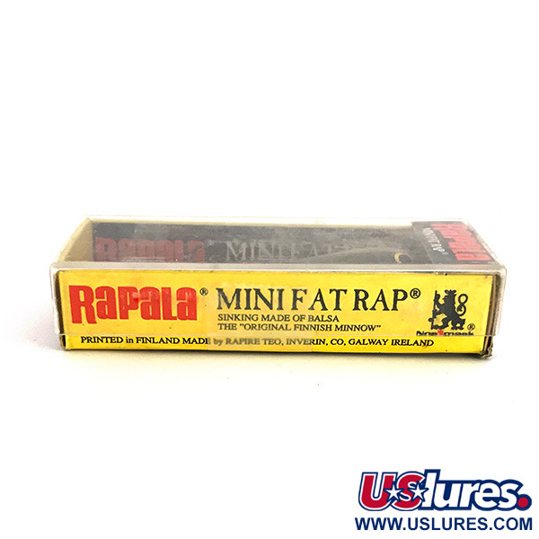  Rapala MINI FAT Rap SINKING DEEP RUNNER 30, S (srebrny), 4 g wobler #7801