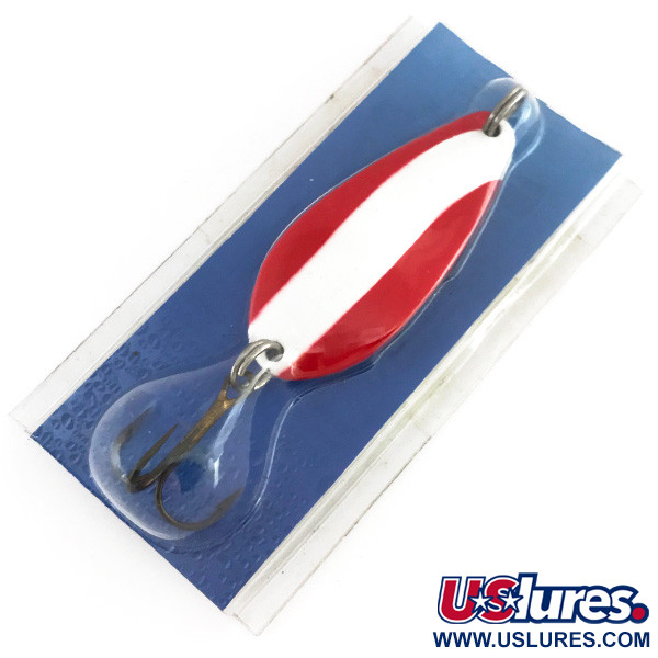  Blue Fox Strobe Aqua Spoon, czerwony/biały, 11 g błystka wahadłowa #7941
