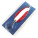  Blue Fox Strobe Aqua Spoon, czerwony/biały, 11 g błystka wahadłowa #7941