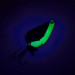 Acme K.O. Wobbler UV (świeci w ultrafiolecie), nikiel/zielony, 7 g błystka wahadłowa #8147