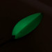  Acme Little Cleo (świeci w ciemności), biały/zielony/nikiel, 21 g błystka wahadłowa #8171