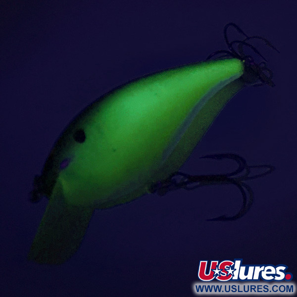 Norman Little N UV (świeci w ultrafiolecie), zielony, 11 g wobler #8198