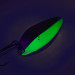  Acme Little Cleo UV (świeci w ultrafiolecie), nikiel/zielony, 7 g błystka wahadłowa #8243