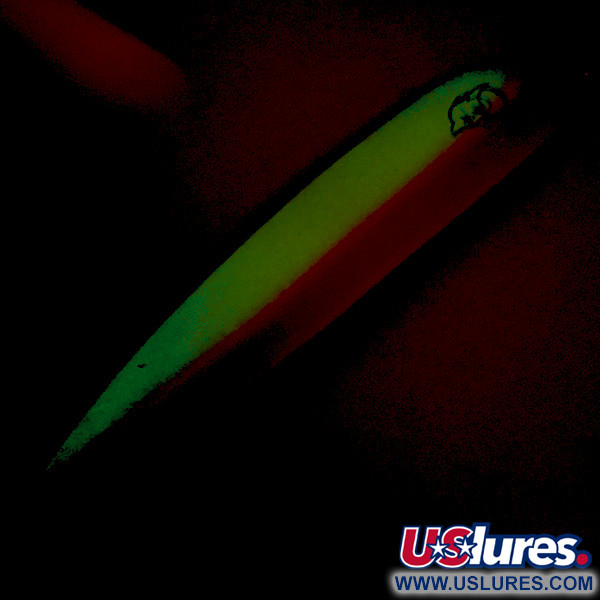 Eppinger Dardevle Big Ed​ Flutter-Chuck 3700 UV (świeci w ultrafiolecie i w ciemności), , 25 g błystka wahadłowa #8279