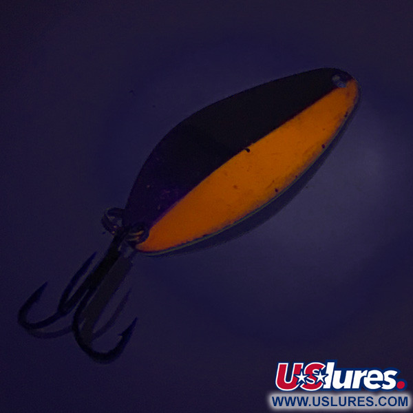  Acme Little Cleo UV (świeci w ultrafiolecie), nikiel/pomarańczowy, 7 g błystka wahadłowa #8322