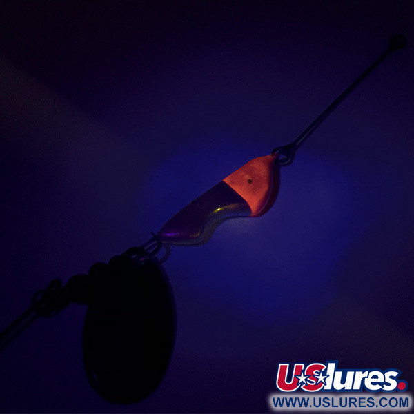  Erie Dearie Walleye Killer UV (świeci w ultrafiolecie), nikiel/czerwony, 14 g  #8344