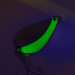 Acme K.O. Wobbler UV (świeci w ultrafiolecie), nikiel/zielony, 21 g błystka wahadłowa #8421
