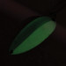  Acme Little Cleo (świeci w ciemności), biały/zielony/nikiel, 11 g błystka wahadłowa #8435