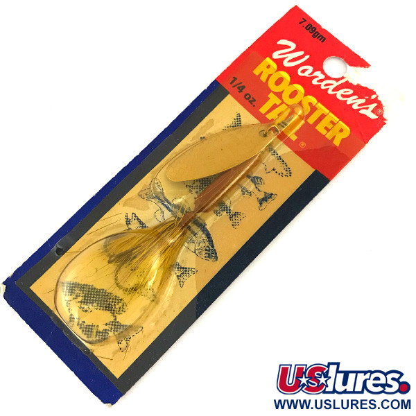 Yakima Bait Worden’s Original Rooster Tail, złoty/brązowy, 7 g błystka obrotowa #8520