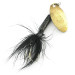 Yakima Bait Worden’s Original Rooster Tail, mosiądz/czarny, 3,6 g błystka obrotowa #8540