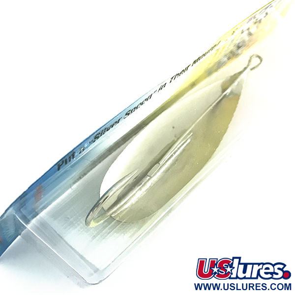 Luhr Jensen Błystka antyzaczepowa Silver Spoon UV (świeci w ultrafiolecie), Fire Tiger (Ognisty Tygrys), 21 g błystka wahadłowa #8624
