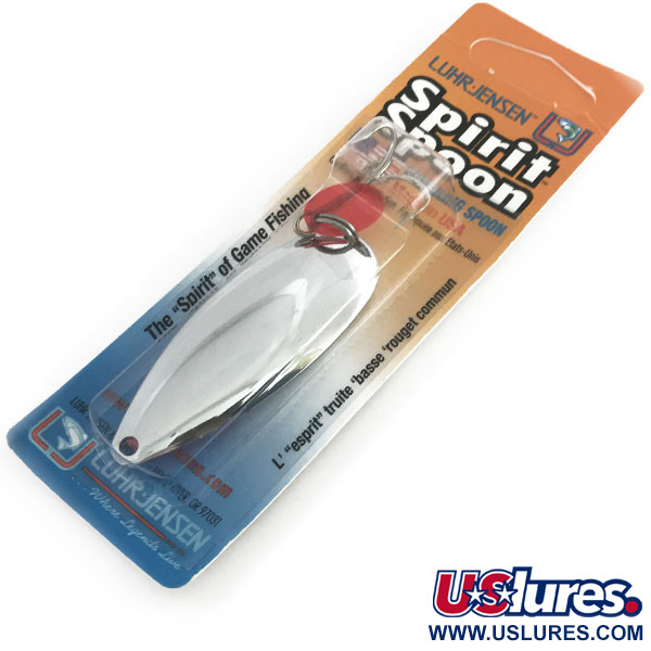 Luhr Jensen Spirit Spoon, nikiel, 21 g błystka wahadłowa #8628
