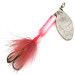 Yakima Bait Worden’s Original Rooster Tail, srebrny/różowy, 7 g błystka obrotowa #9169