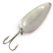 Worth Chippewa Steel Spoon, czerwony/biały/nikiel, 14 g błystka wahadłowa #9203