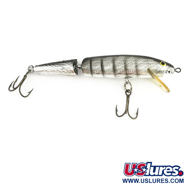  Norman Minnow Floater Jointed, Srebro, 6,5 g wobler #9282
