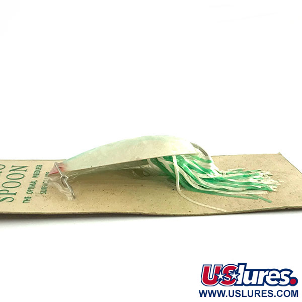 Hydro Lures Błystka antyzaczepowa Hydro Spoon UV (świeci w ultrafiolecie), biały zielony, 17 g wobler #11916