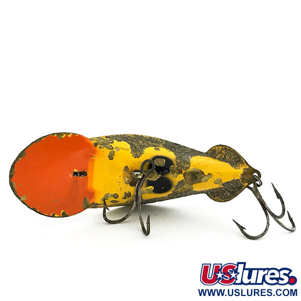  Buck Perry Spoonplug, żółty/mosiądz/czerwony, 21 g błystka wahadłowa #9390