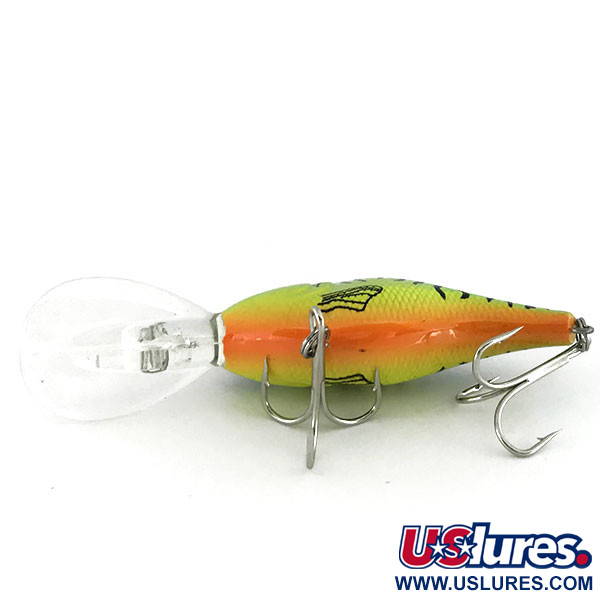  Bass Pro Shops XPS Lazer Eye Deep Diver UV (świeci w ultrafiolecie), Fire Tiger (Ognisty Tygrys), 12 g wobler #9520