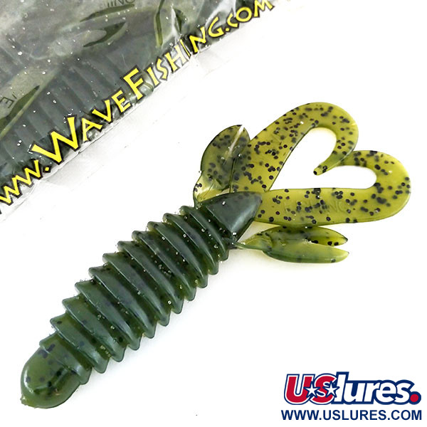 Wave industries Wave Worms Swim Bug, guma, 7 szt., Arbuz/Czarny,  g  #9615
