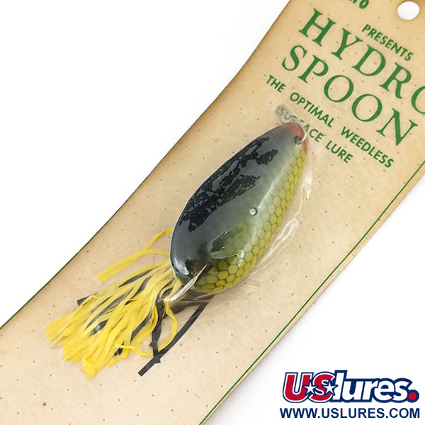 Hydro Lures ​Błystka antyzaczepowa Hydro Spoon, Czarno żółty, 11 g wobler #15142